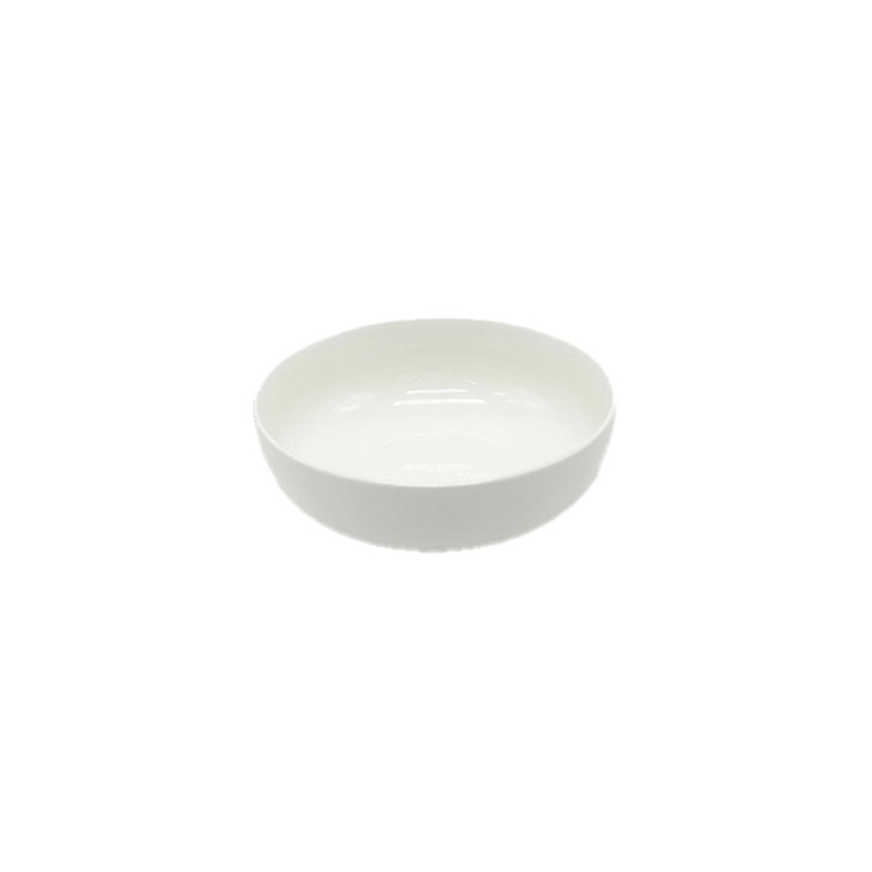 White Tableware Round Edge Bowl New Born China 14cm