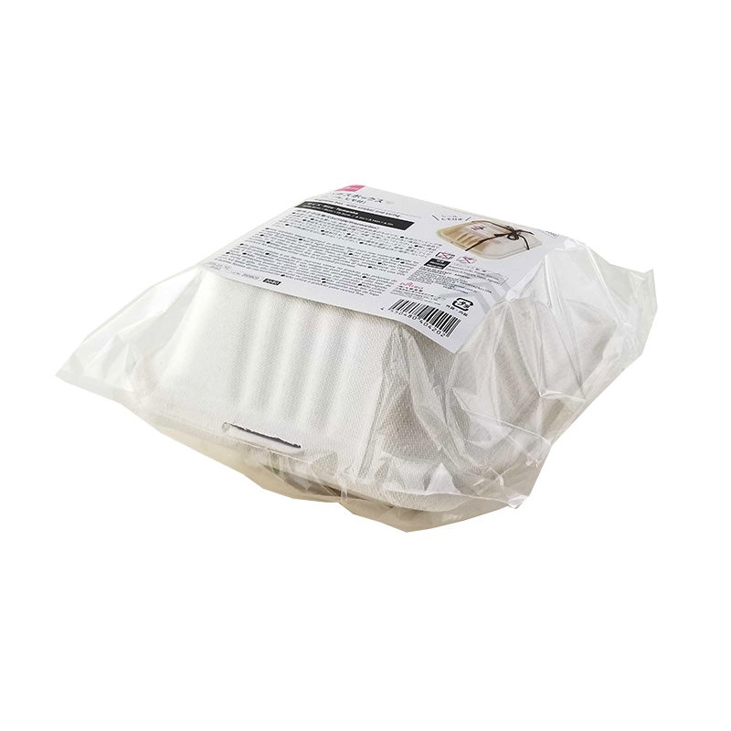 Bagasse Box with Sticker and String