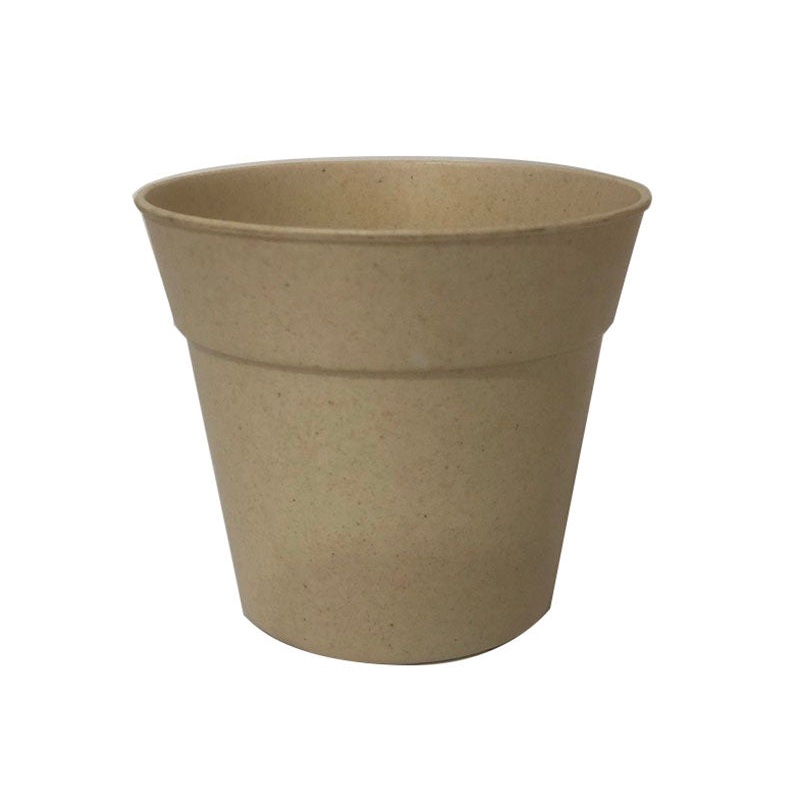 Bamboo Pot Ivory 4.72in
