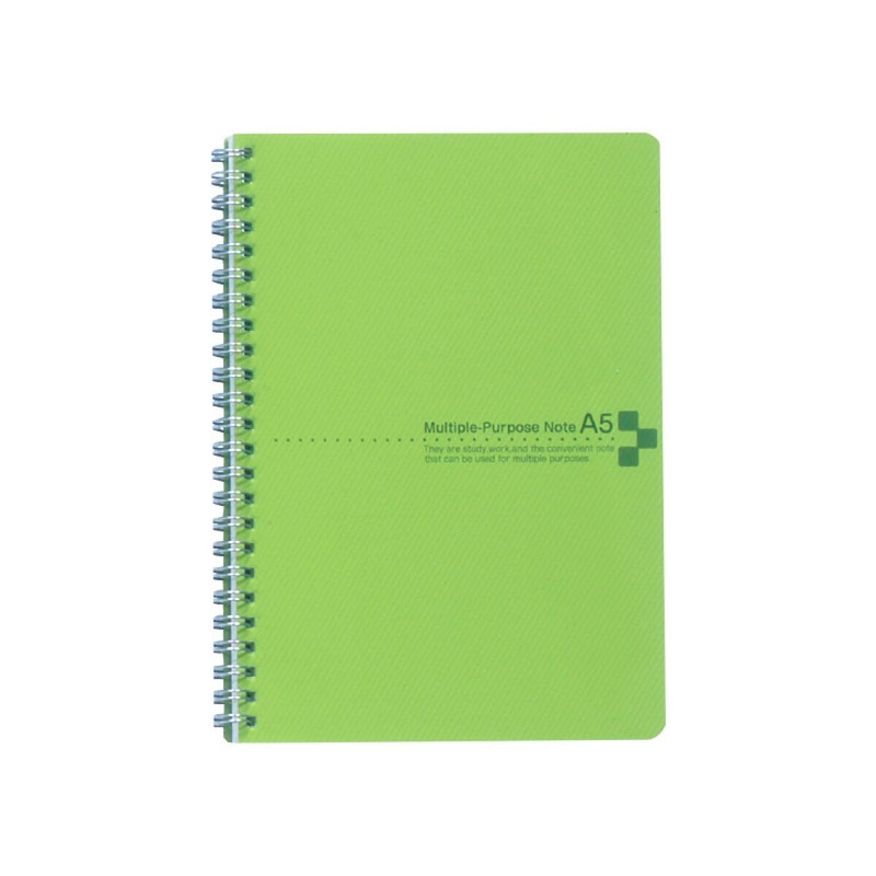 Color Cover Notebook A5 Green