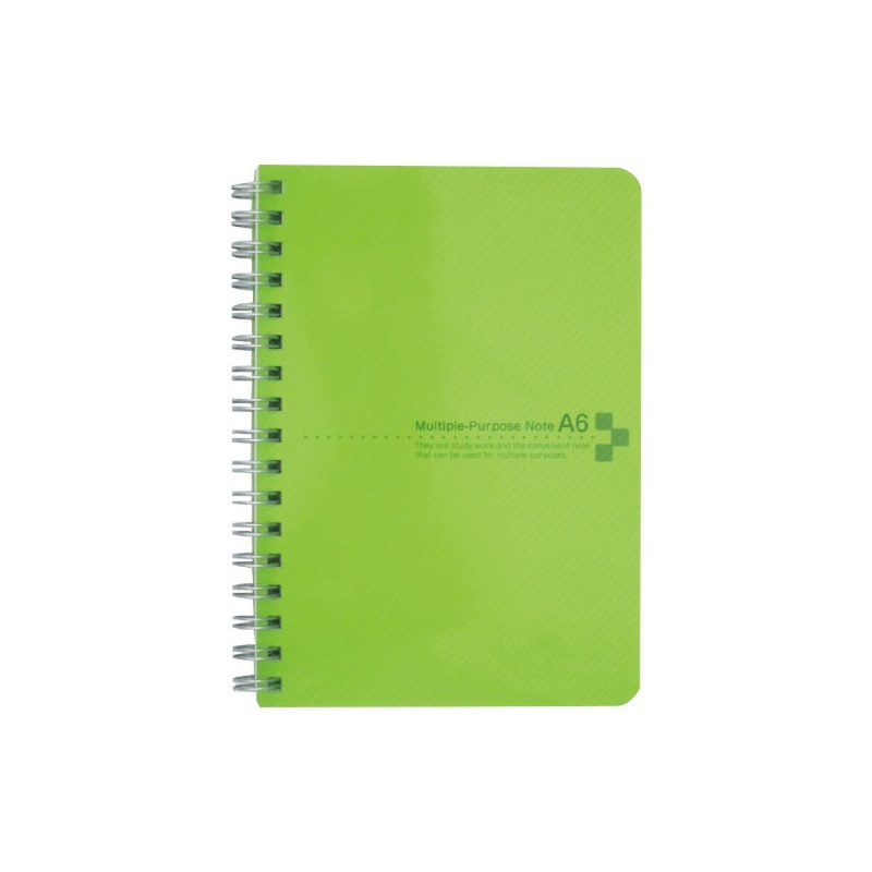 Color Cover Notebook A6 Green