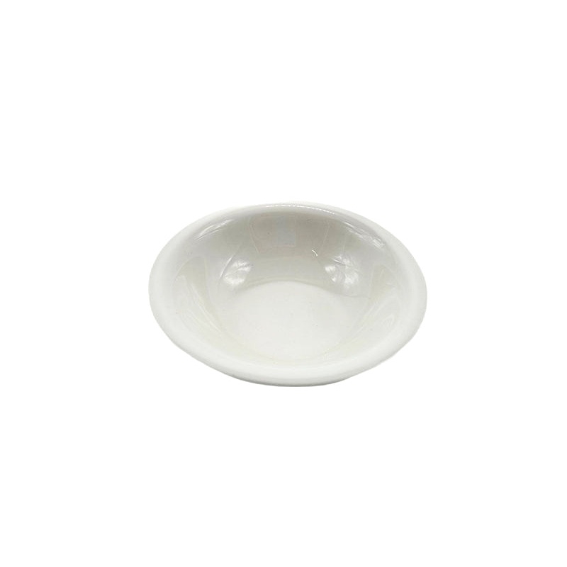 White Tableware Curved Edge Bowl New Born China 13.5cm