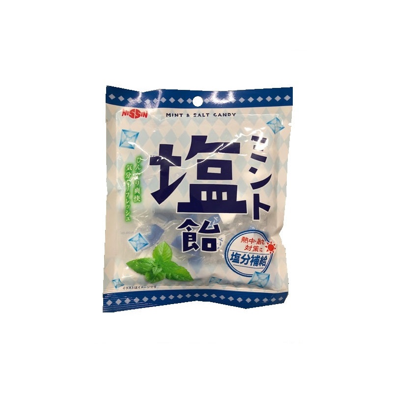 Nissin Mint and Salt Candy 77g