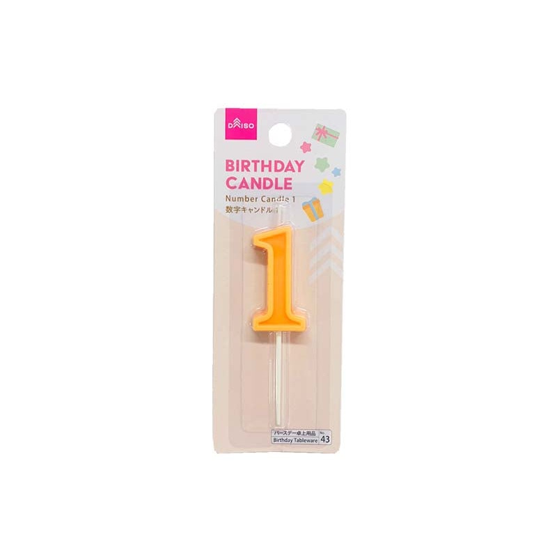 Number Candle  1