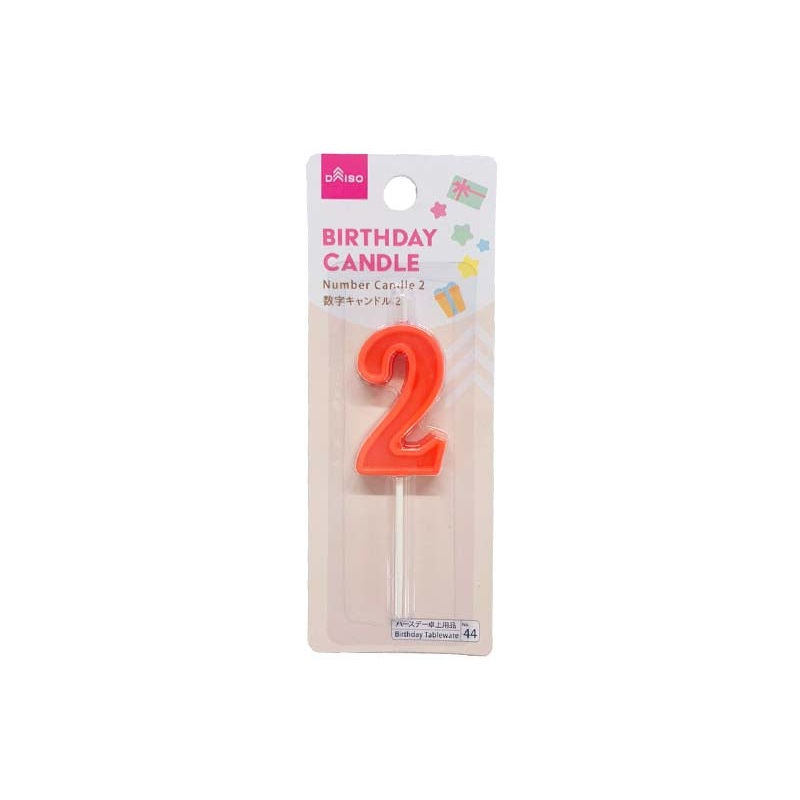 Number Candle  2
