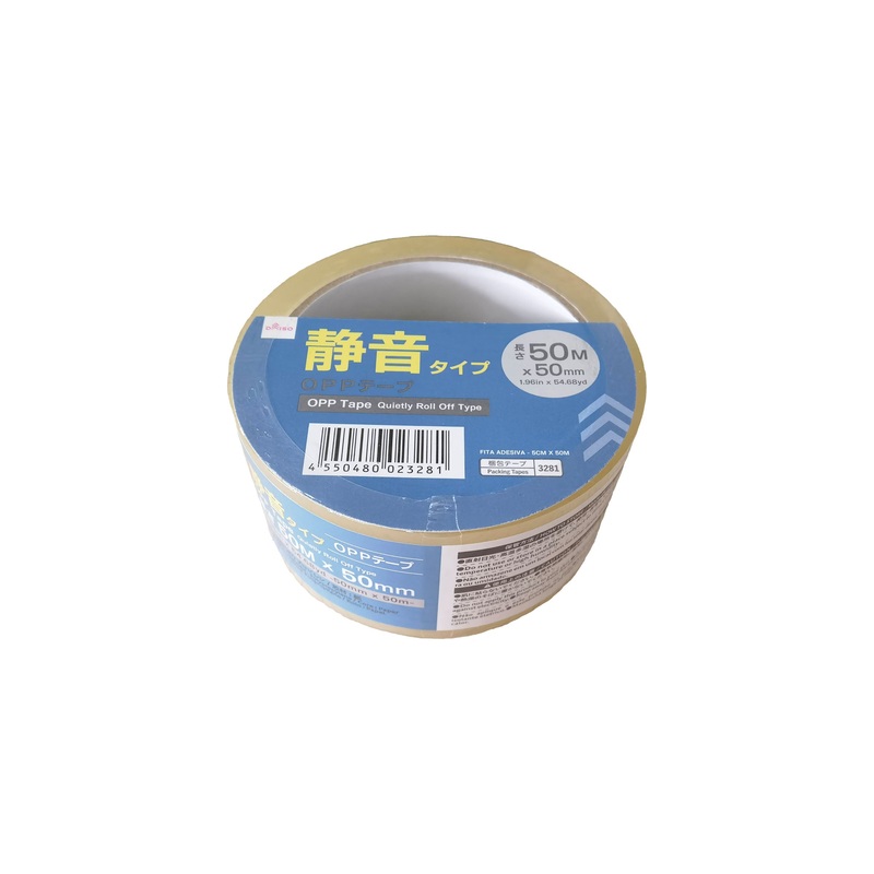 OPP Tape Silent Type 50mm x 50mm