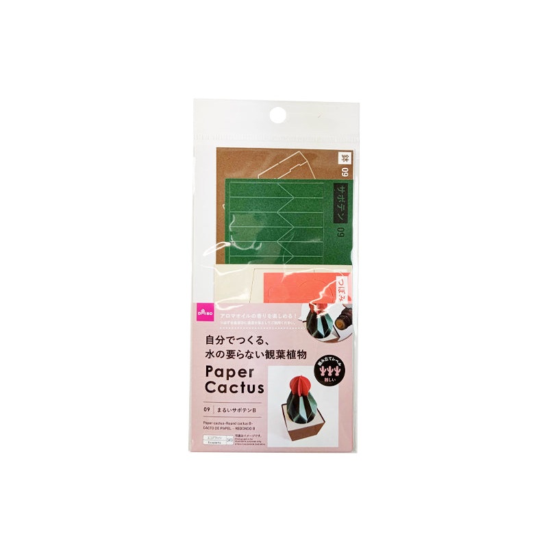Paper Cactus Round Cactus B
