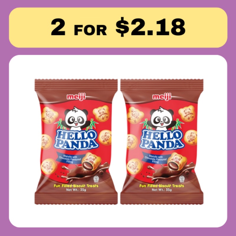 Meiji Hello Panda Chocolate