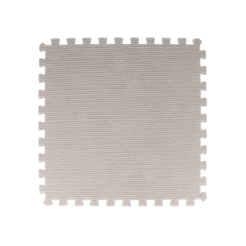 Puzzle Mat Carpet Type Grey