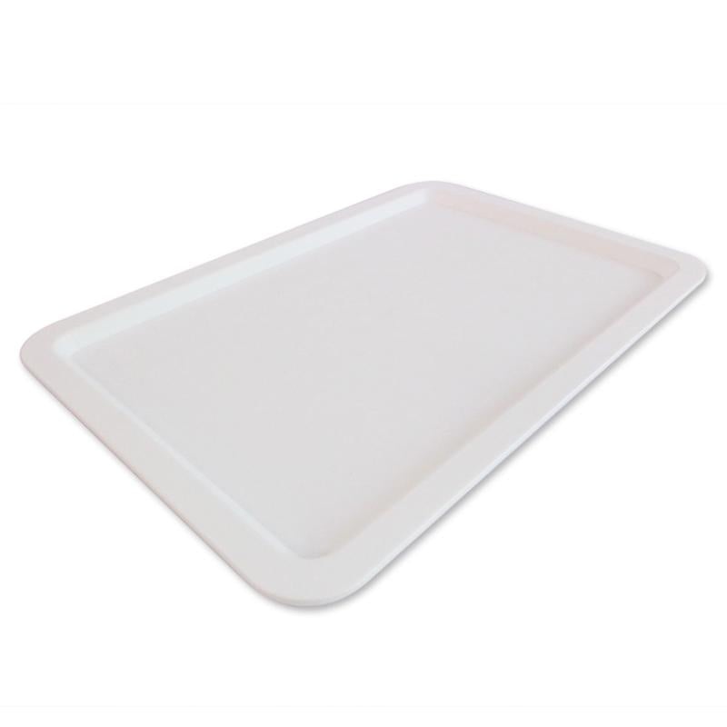 Square Storage Box Lid White 38cm x 26cm x 1.5cm