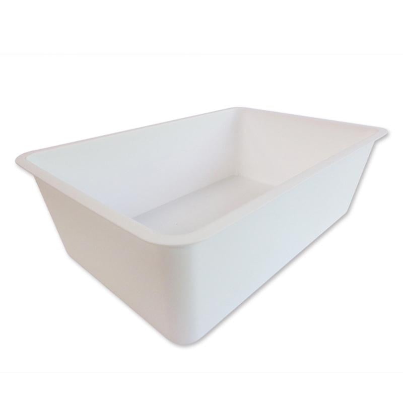 Square Storage Box White 37cm x 25cm x 11.5cm