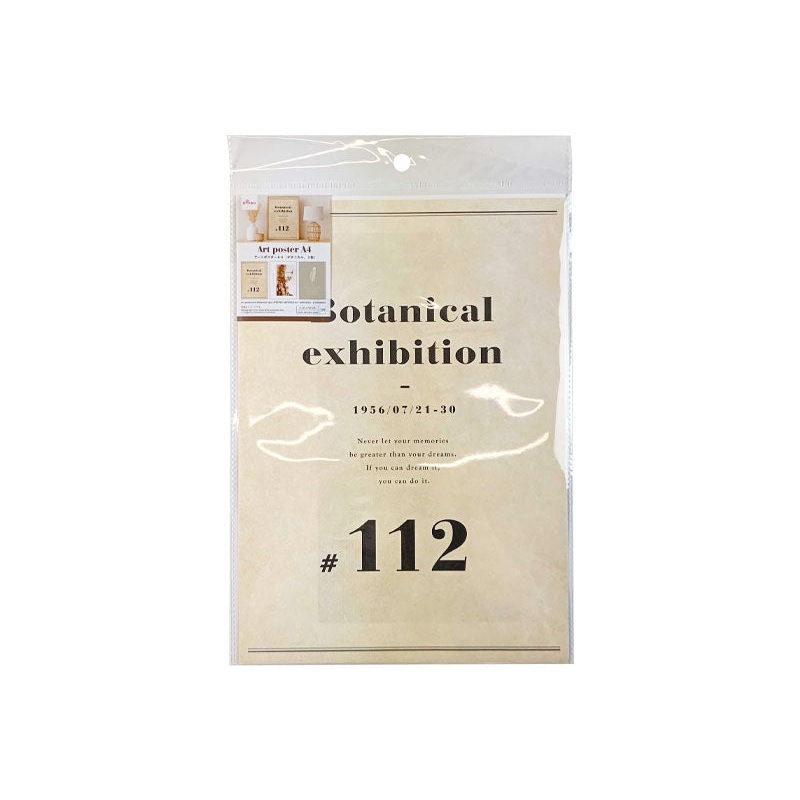 Art Posters A4 Botanical