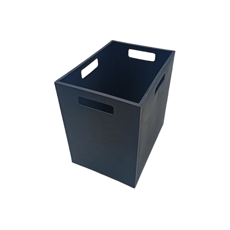 Assembled Storage Box SQU-AIR Black 19cm x 26.6cm x 26cm