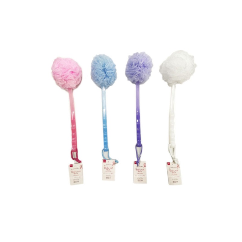 Body Net Brush with Handle