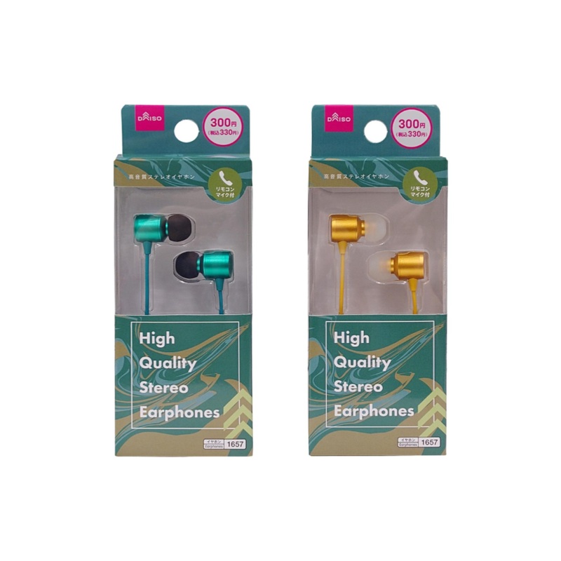 High Quality Stereo Earphones with Microphone Pop Style