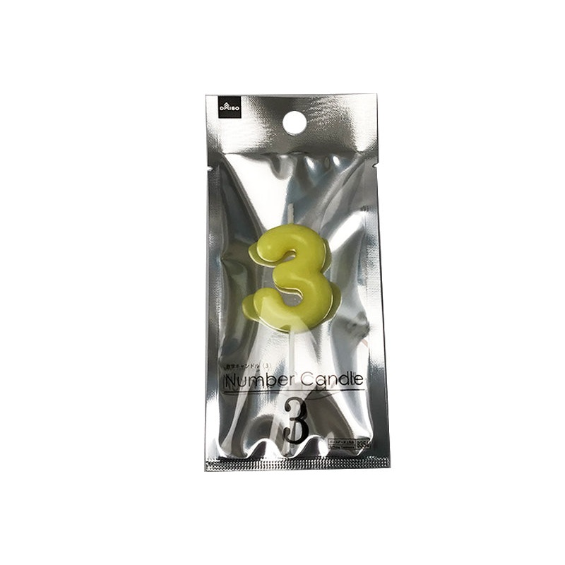Number Candle 3