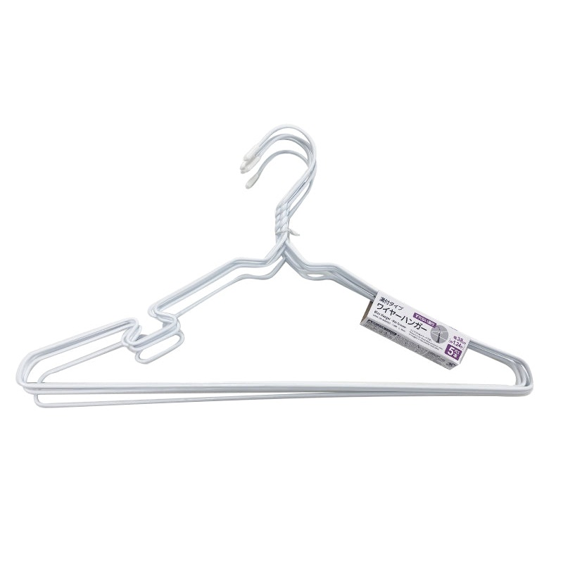 Wire Hanger with Grooves