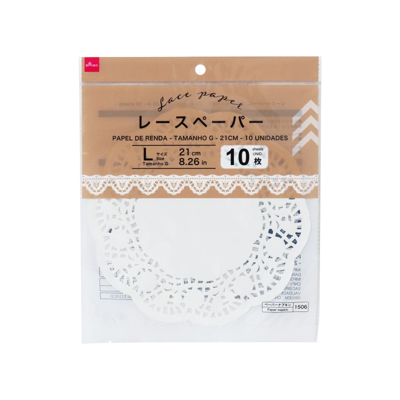 Lace Paper L 8.26in