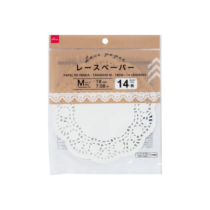 Lace Paper M 7.08in