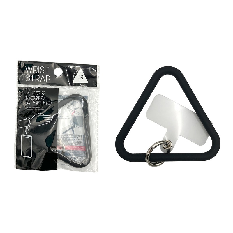 Wrist Strap Triangle Black