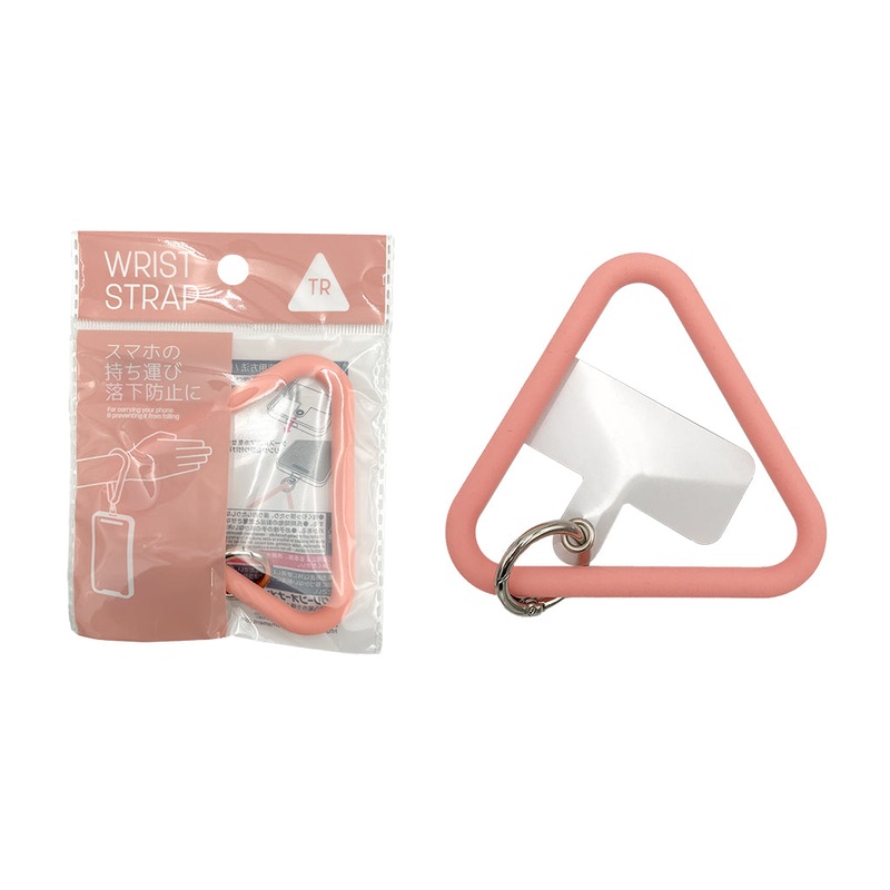 Wrist Strap Triangle Pink