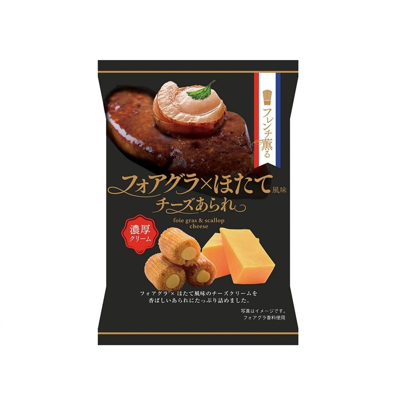 Kirara Foie Gras & Scallop Flavored Cheese Rice Cracker 30g