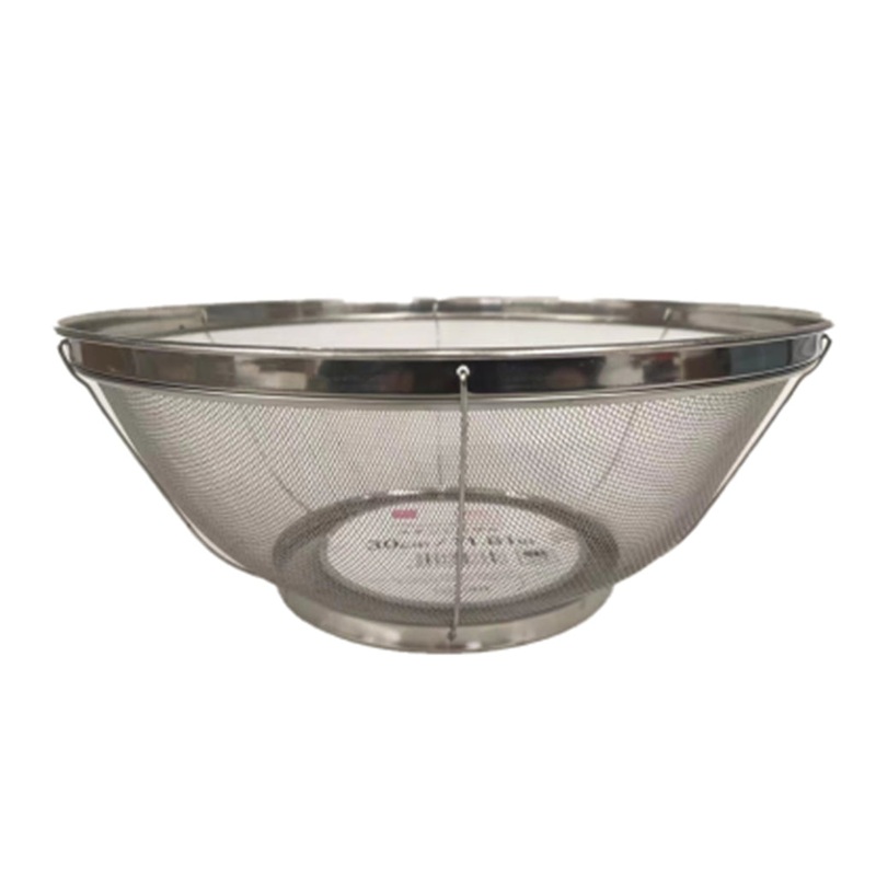 Stainless Steel Strainer for Stainless Steel Bowl Diameter 30cm