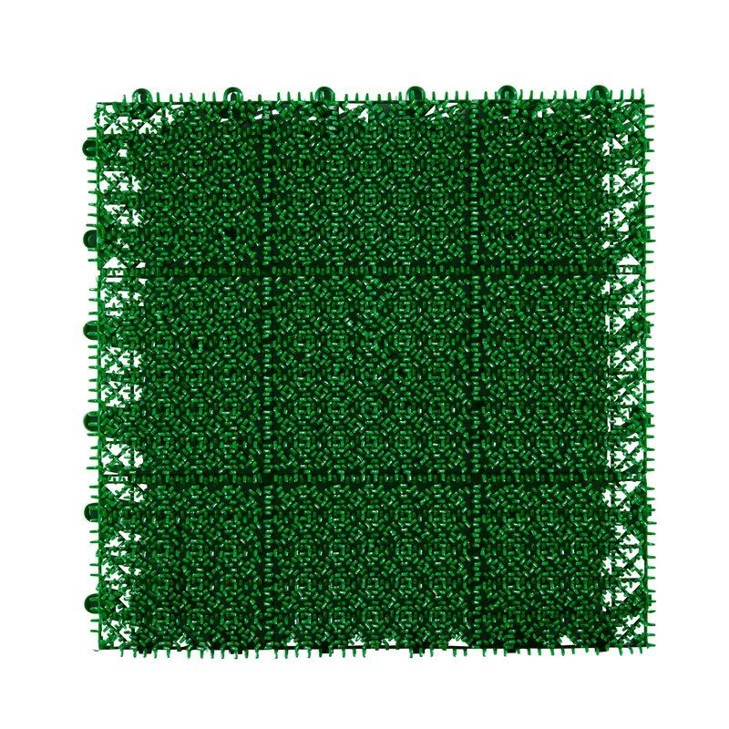 Artificial Grass Joint Mat Y Green 11.8  x 11.8in