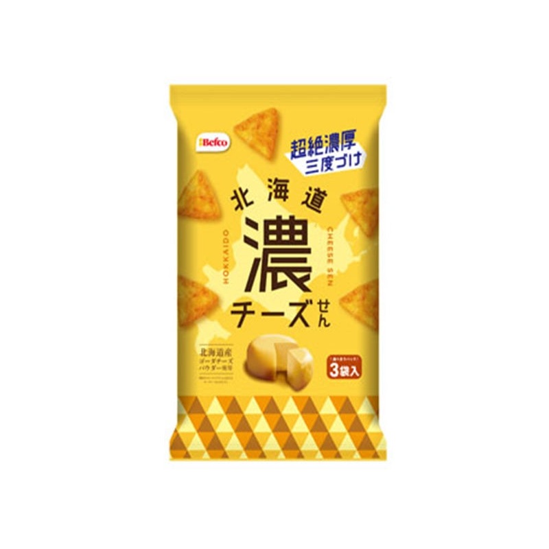 Kuriyama Rice Crackers Hokkaido Rich Cheese Senbei