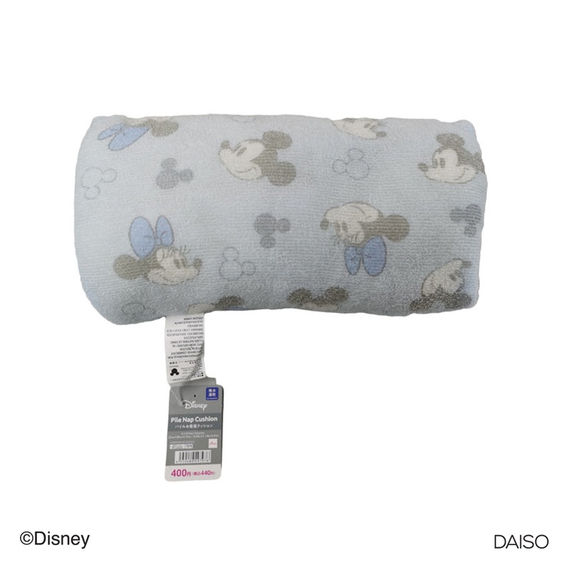 Pile Nap Cushion Mickey and Minnie