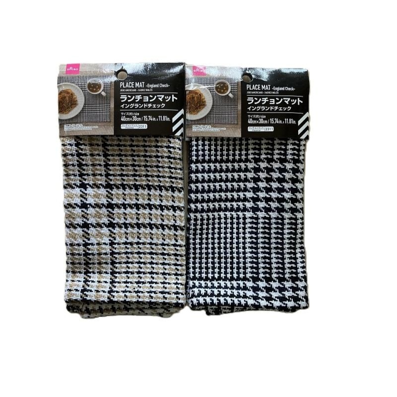 Placemat England Check