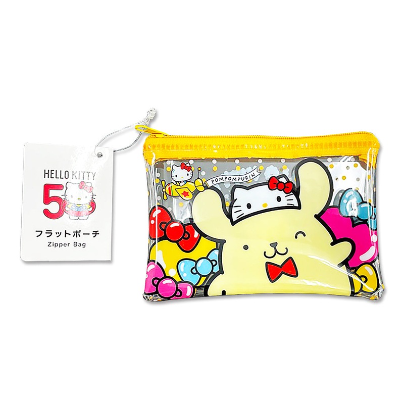Pompomprin 50th Anniversary Flat Pouch S