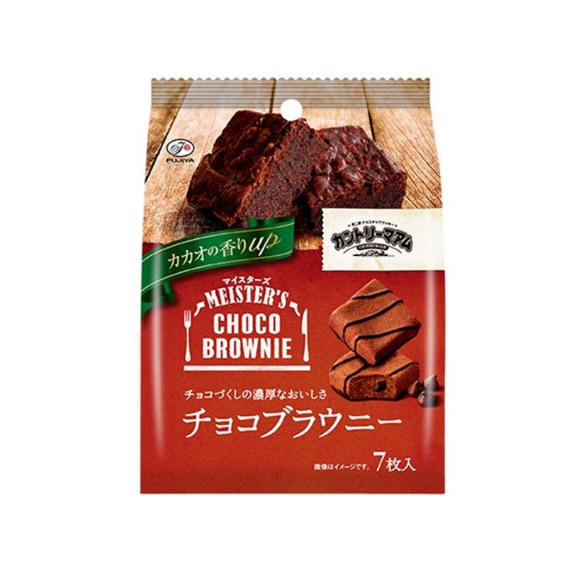 200yen Fujiya Country Maam Meisters Chocolate Brownie 76g