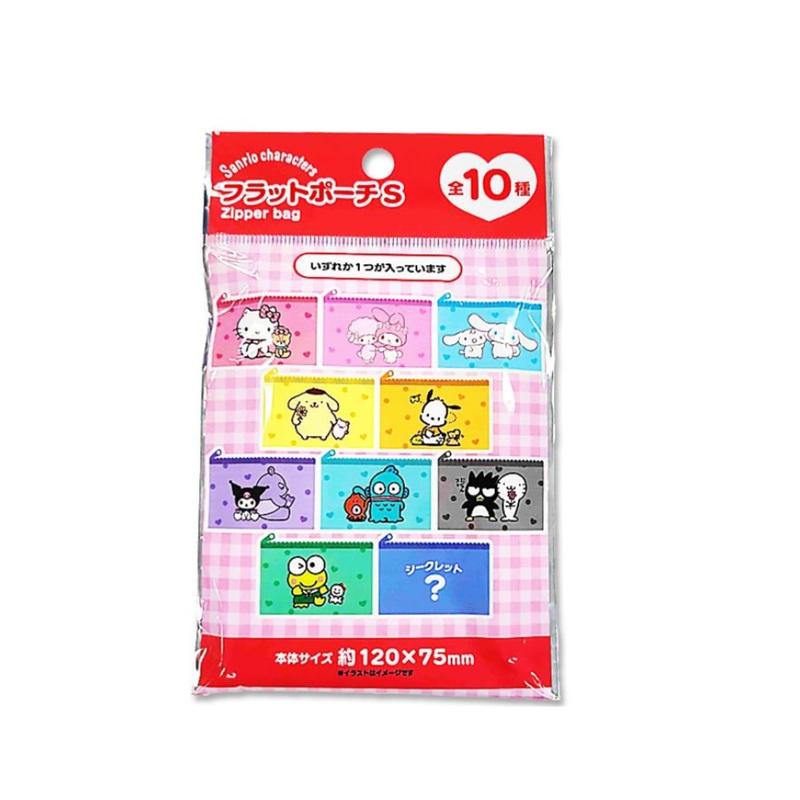 Flat Pouch S Size Sanrio Character