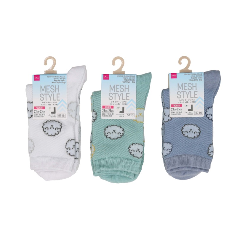 Regular Socks Mesh Style Dog