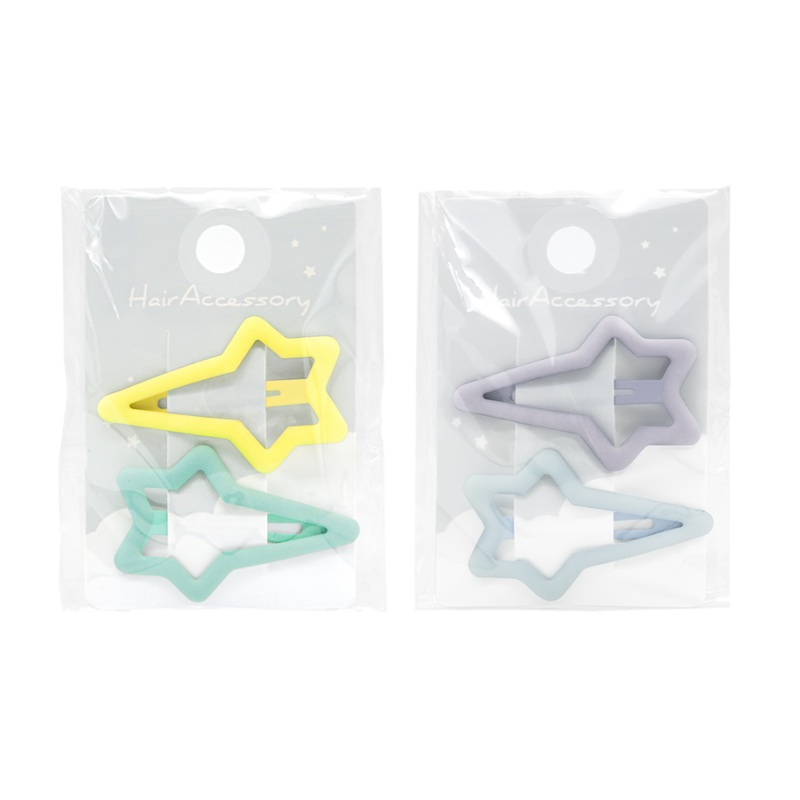 Snap Clip Matte Star