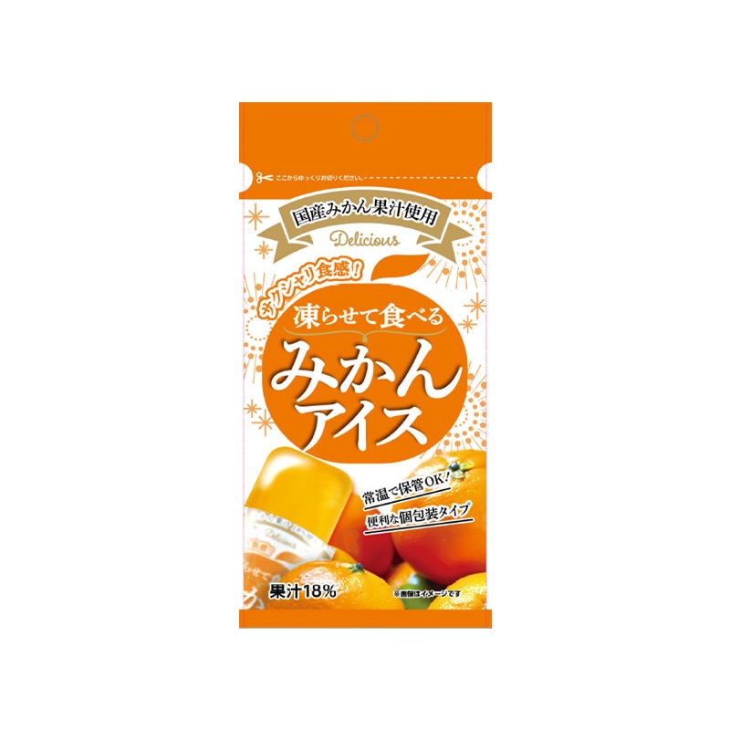 Tanio Shokuryo Kogyo Freezable Mandarin Orange Juice Snack