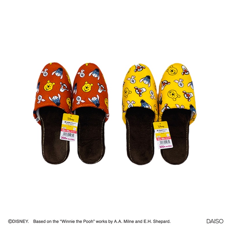 Backless Slippers EU 36-39.5 Winnie the Pooh