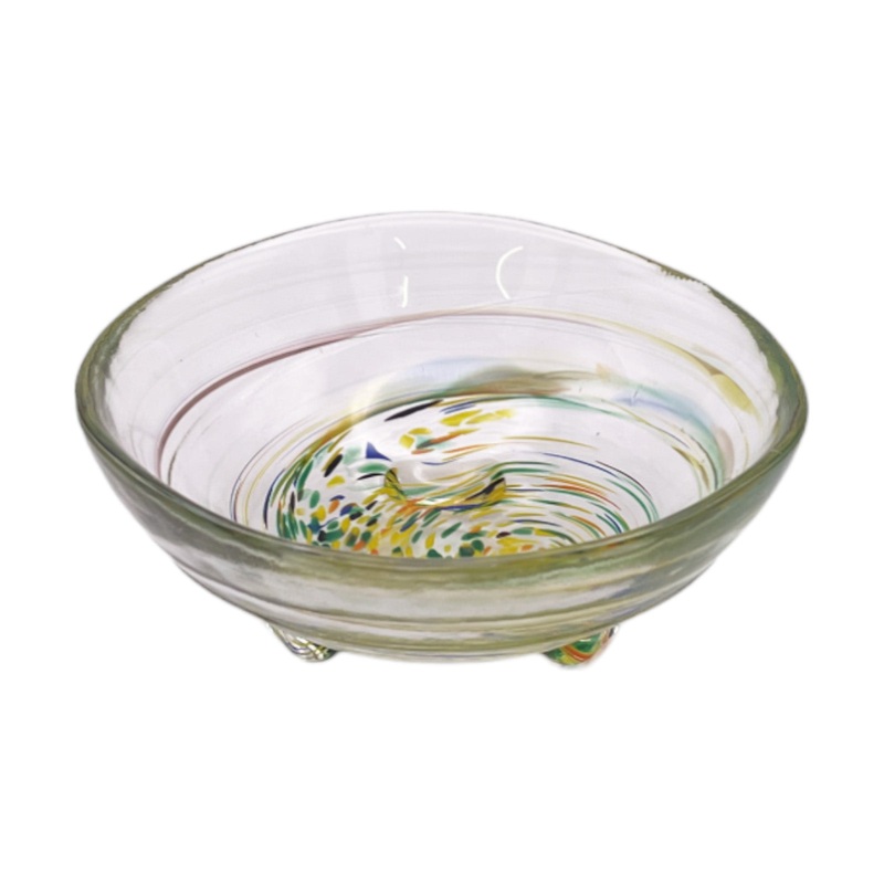 Colorful Dots Glass Mini Bowl Colorful