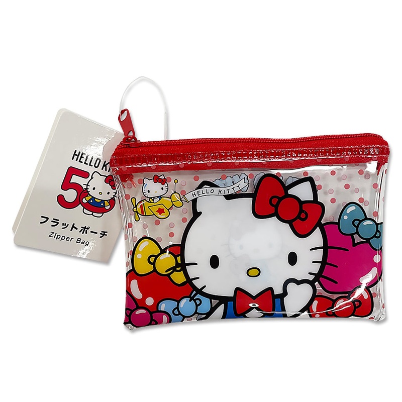 Hello Kitty 50th Anniversary Flat Pouch S