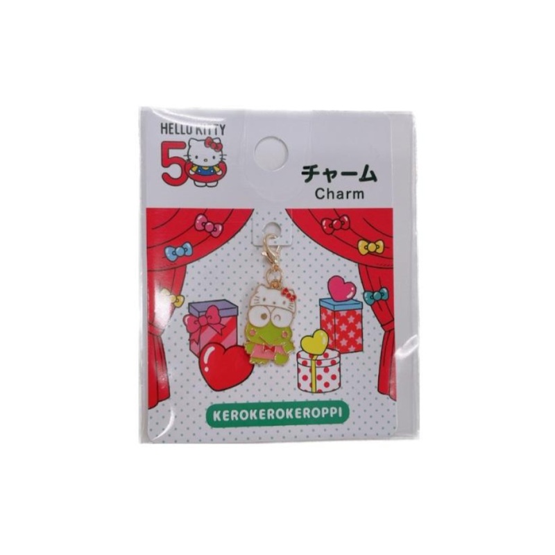 Hello Kitty Charm Kerokerokeroppi 50th Anniversary