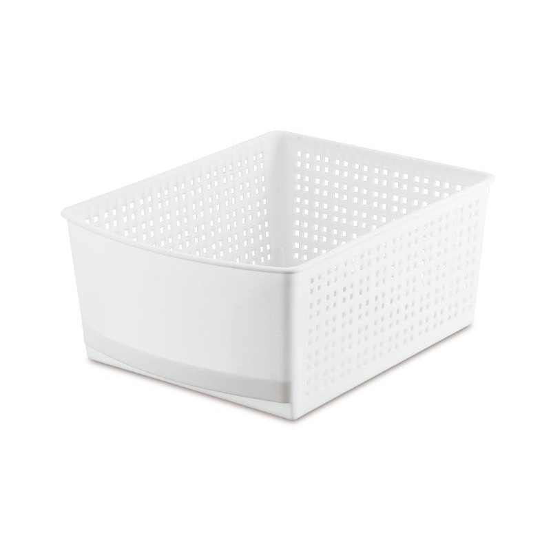 Clean Storage Stock Wide White