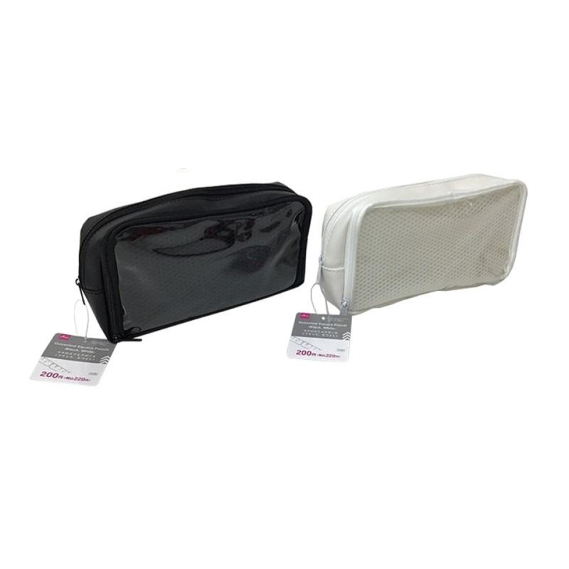 Favorite Pouch Gusseted Square Pouch Black/White