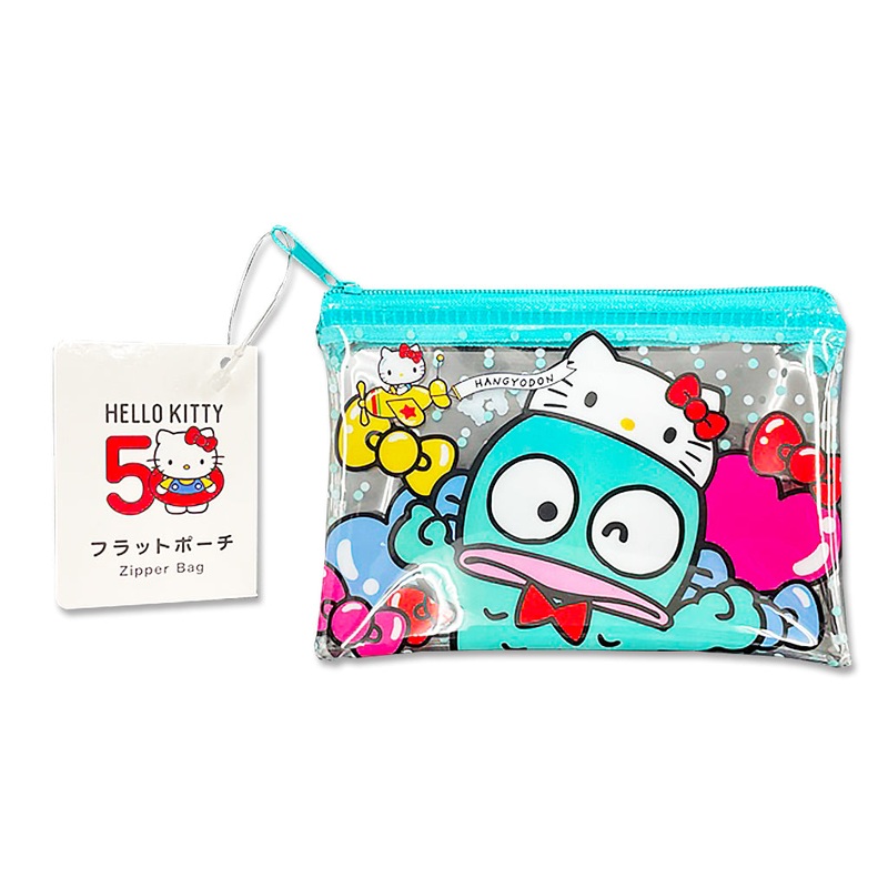 Hangyodon 50th Anniversary Flat Pouch S