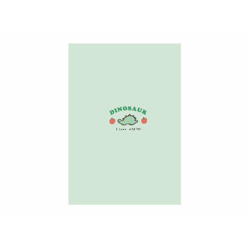 Notebook B6 Grid 3mm Dinosaur