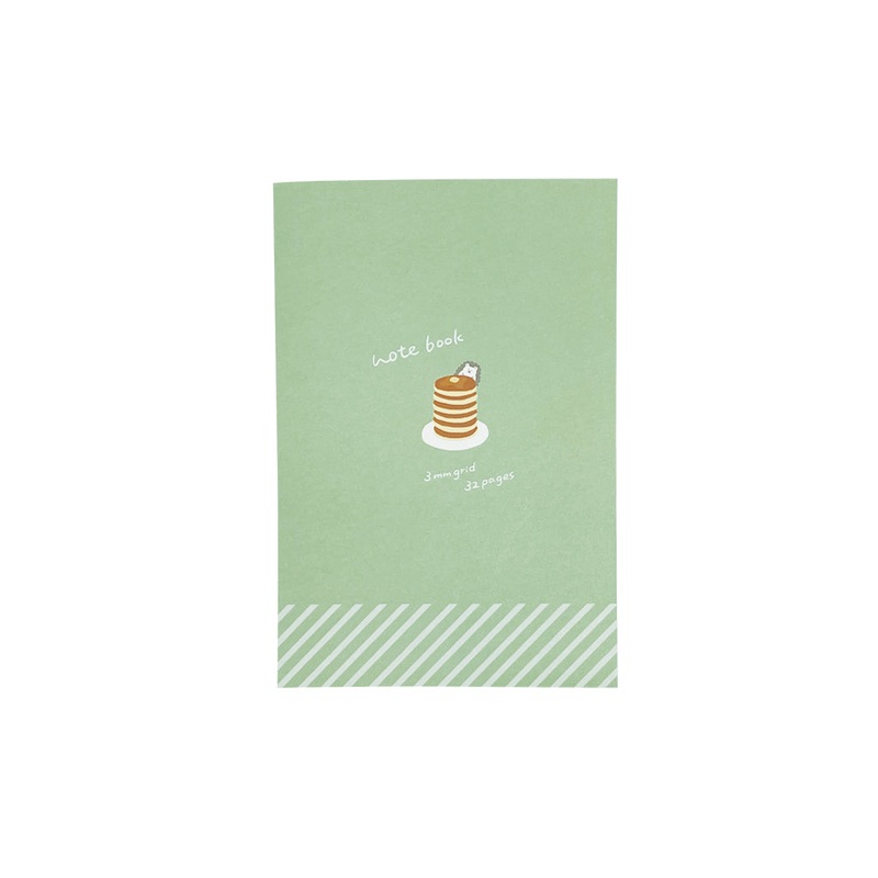 Notebook B6 Grid 3mm Pancake