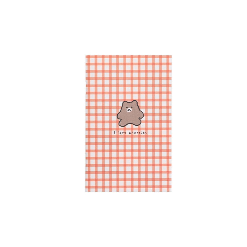 Notebook B7 Grid 3mm Bear