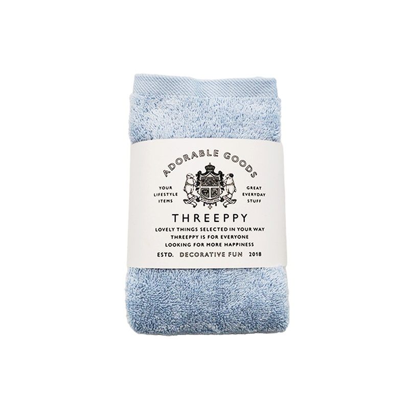 Soft Volumy Face Towel Blue