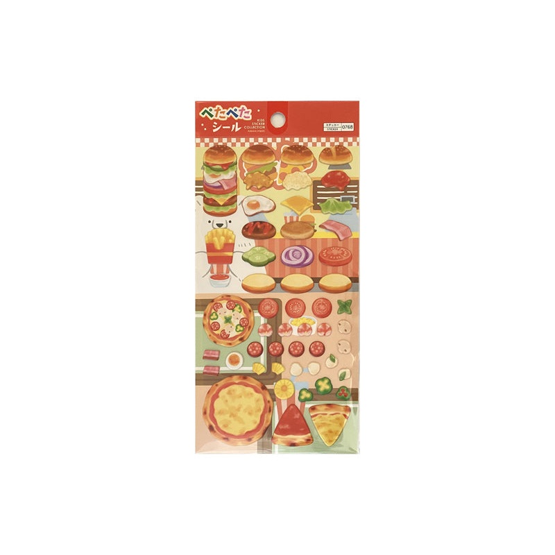 Sticker Fast Food