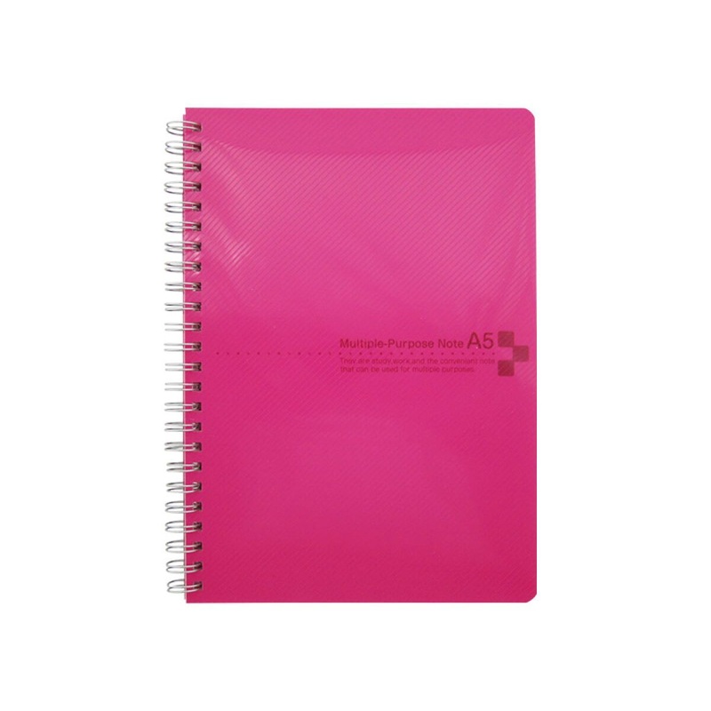 Color Cover Notebook A5 Pink